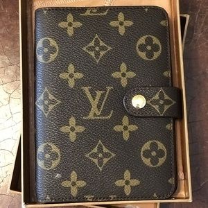 Louis Vuitton Address Book. NEVER USED! Mint cond.
